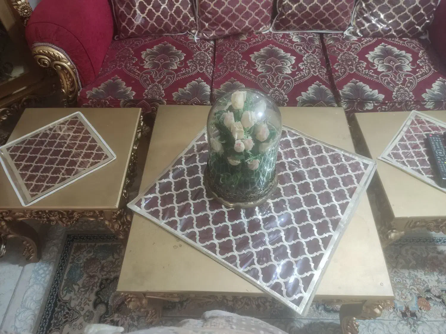 رومیزی و کوسن|مبلمان خانگی و میز عسلی|ورامین, ورامین|دیوار