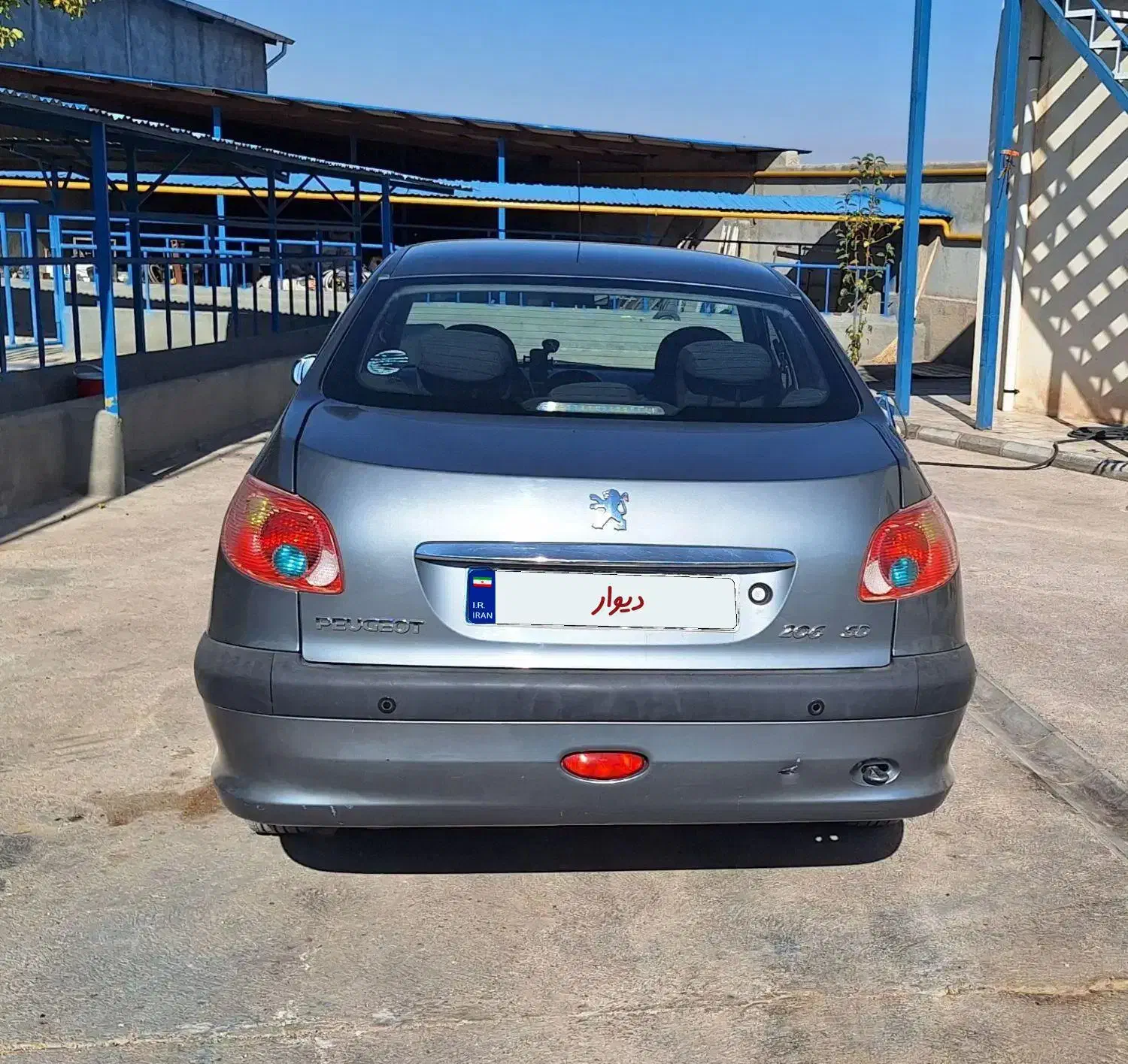 پژو206. ای دی وی۸|خودرو سواری و وانت|اشتهارد, |دیوار