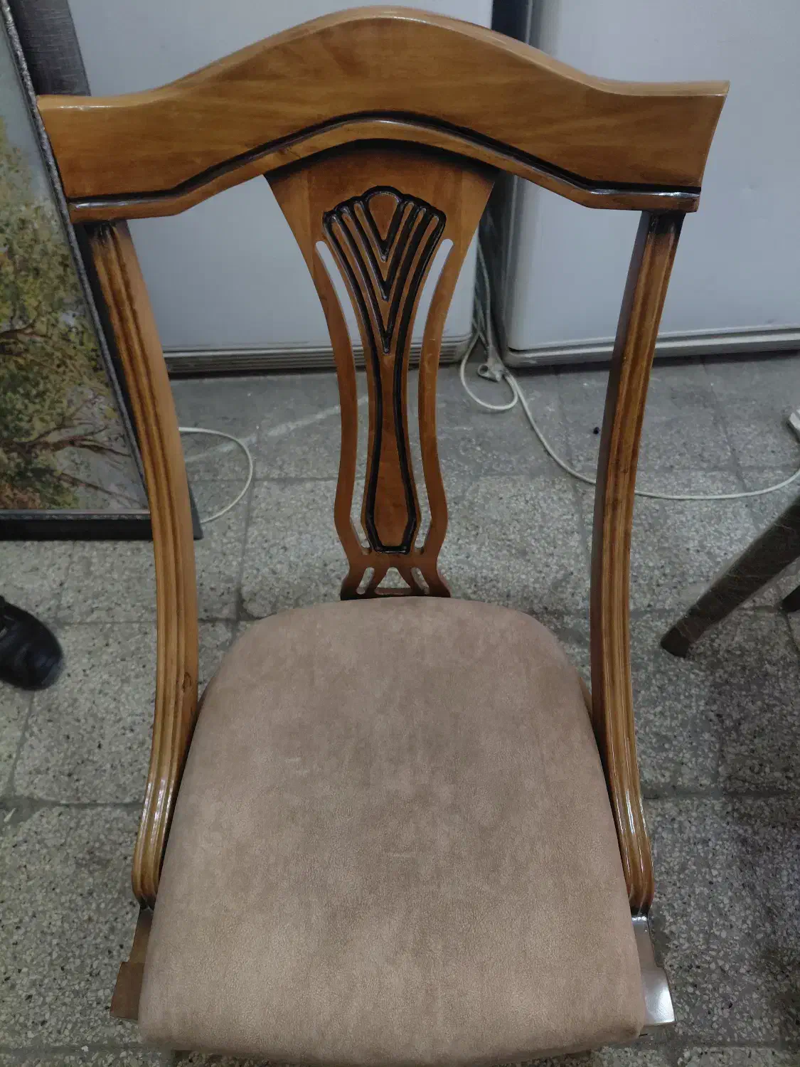 میز ناهار تمام چوب|میز و صندلی غذاخوری|کاشمر, |دیوار