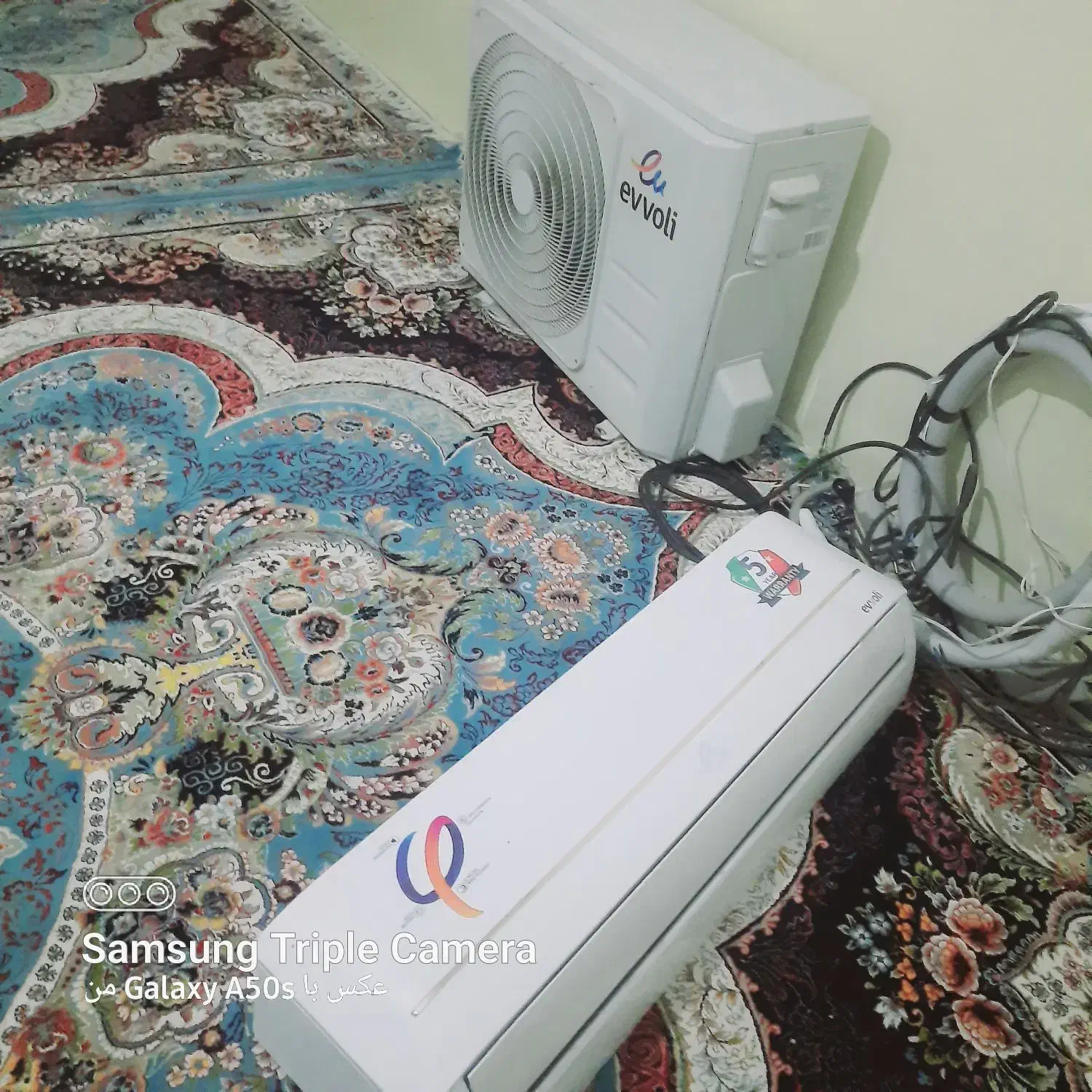 اسپیلت‌ایولی‌۲۴‌هزار|کولر گازی و فن‌کوئل|سراوان, |دیوار