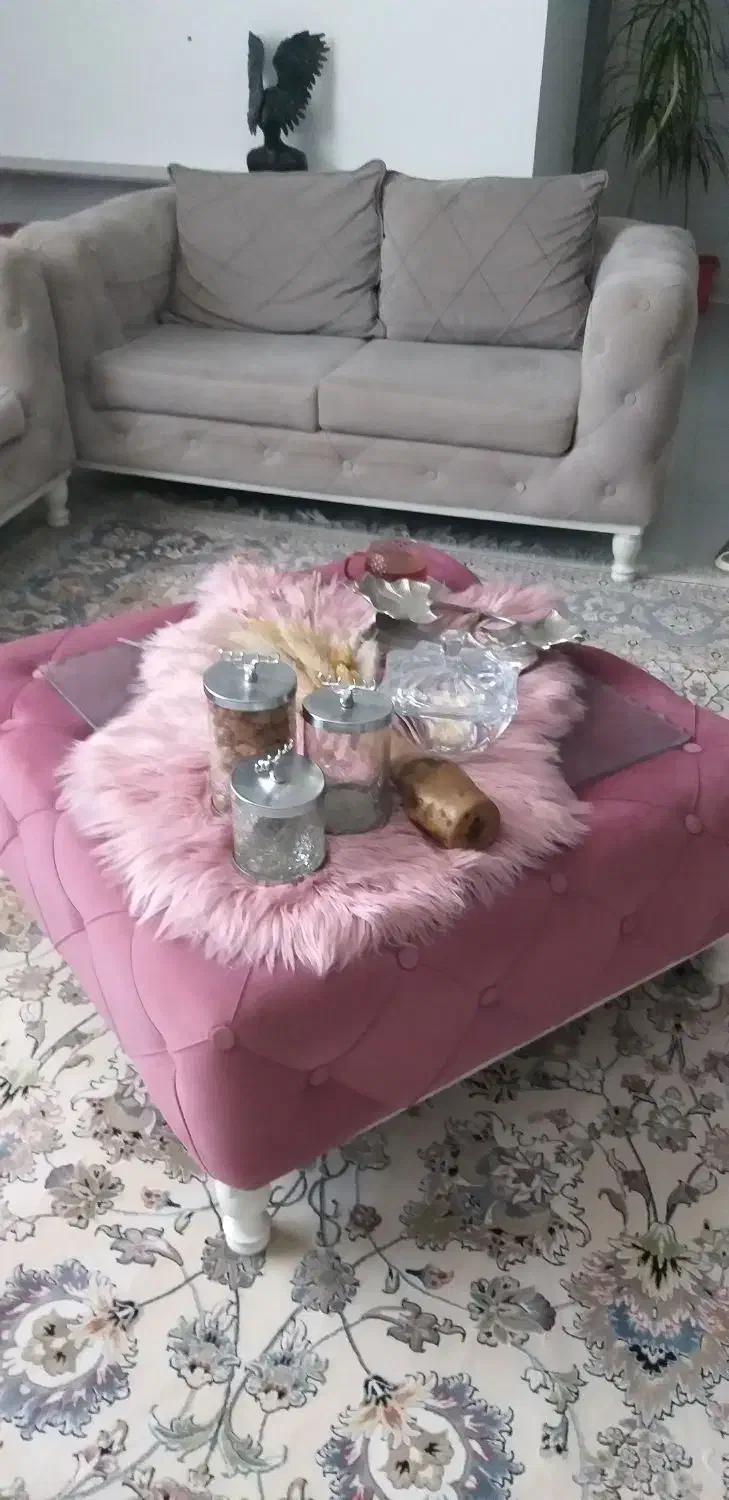 سرویس مبلمان ۷ نفره و میز غذا خوری ۶ نفره|مبلمان خانگی و میز عسلی|آبادان, |دیوار