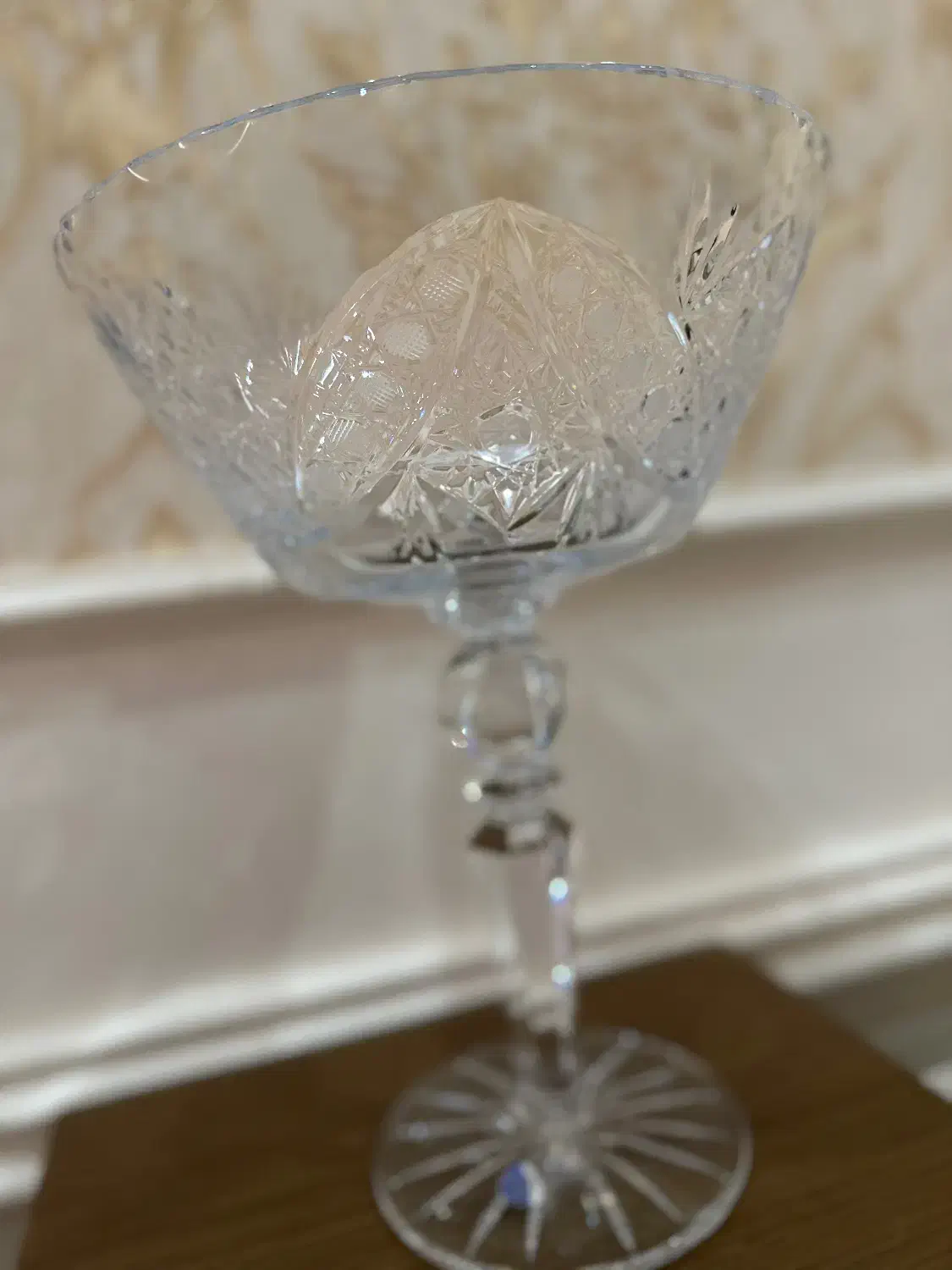 کریستال پایه بلند بوهمیا|ظروف سرو و پذیرایی|تهران, حکیمیه|دیوار