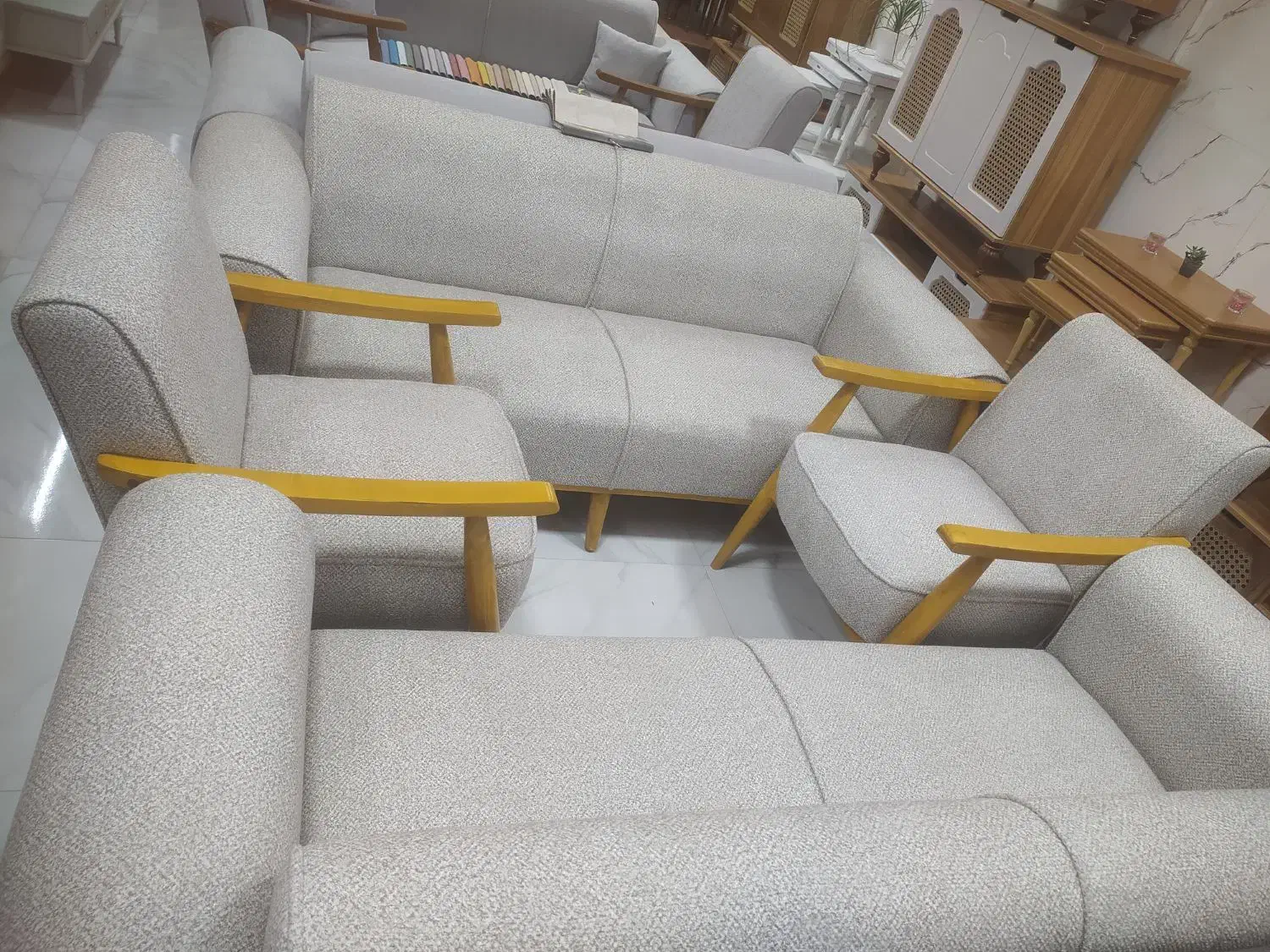 ست زیبای 8نفره|مبلمان اداری|مشهد, شترک|دیوار