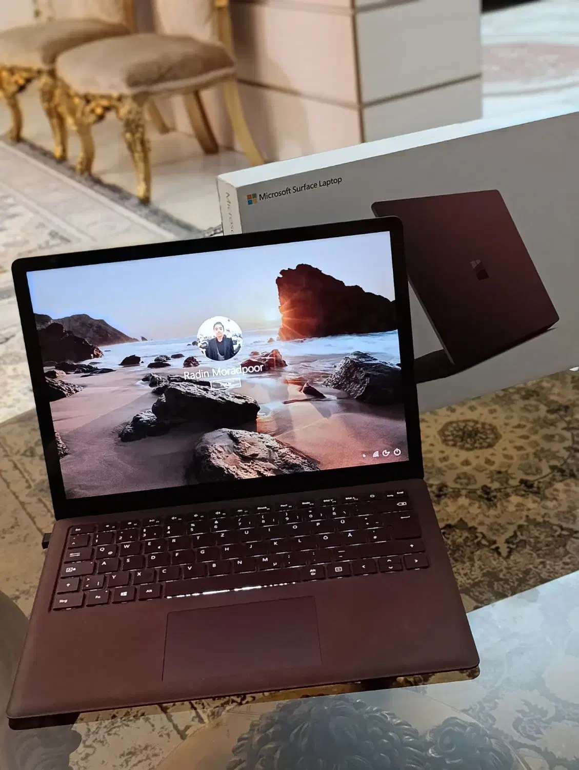 لپتاپ شیک با مانیتور 2k لمسی و شارژر و قوطی اصل|رایانه همراه|ارومیه, |دیوار