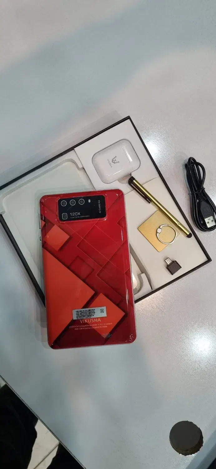 تبلت هوشمند vikusha حافظه ۱۲۸ گیگ رم۴|تبلت|اصفهان, مفتح|دیوار