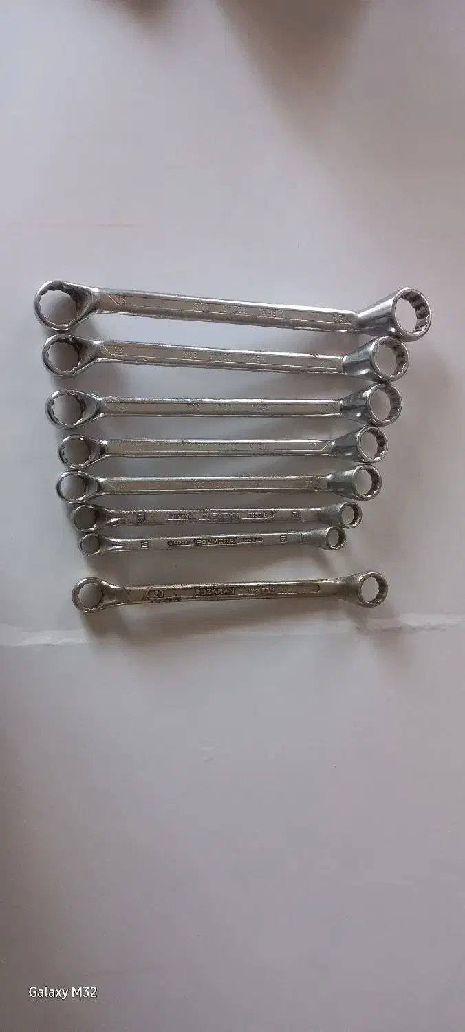 ۸ عدد آچار دو سر رینگی|ابزارآلات|تهران, فلسطین (میدان انقلاب)|دیوار