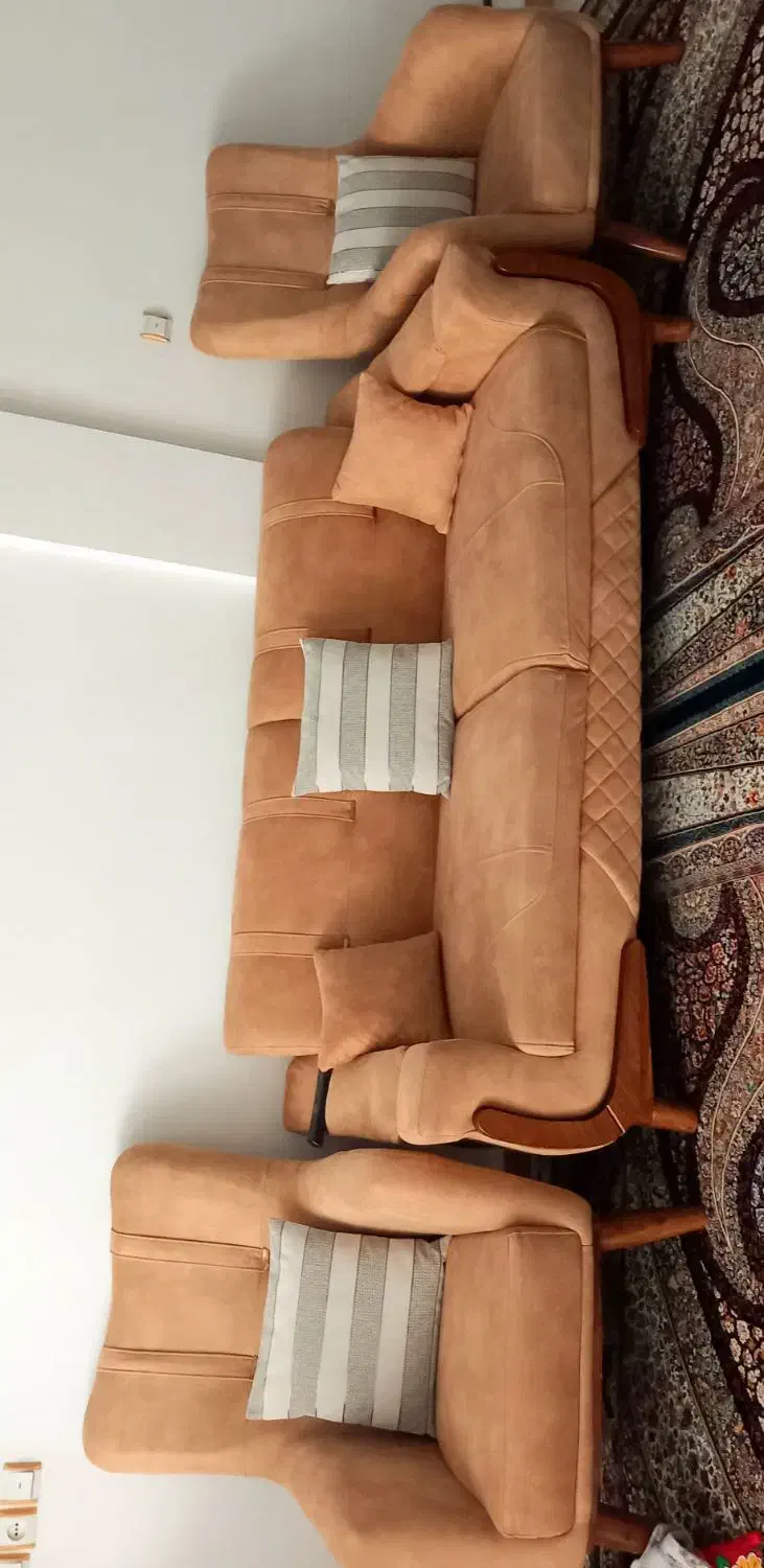 مبل هفت نفره|مبلمان خانگی و میز عسلی|قرچک, شهرک طلائیه|دیوار