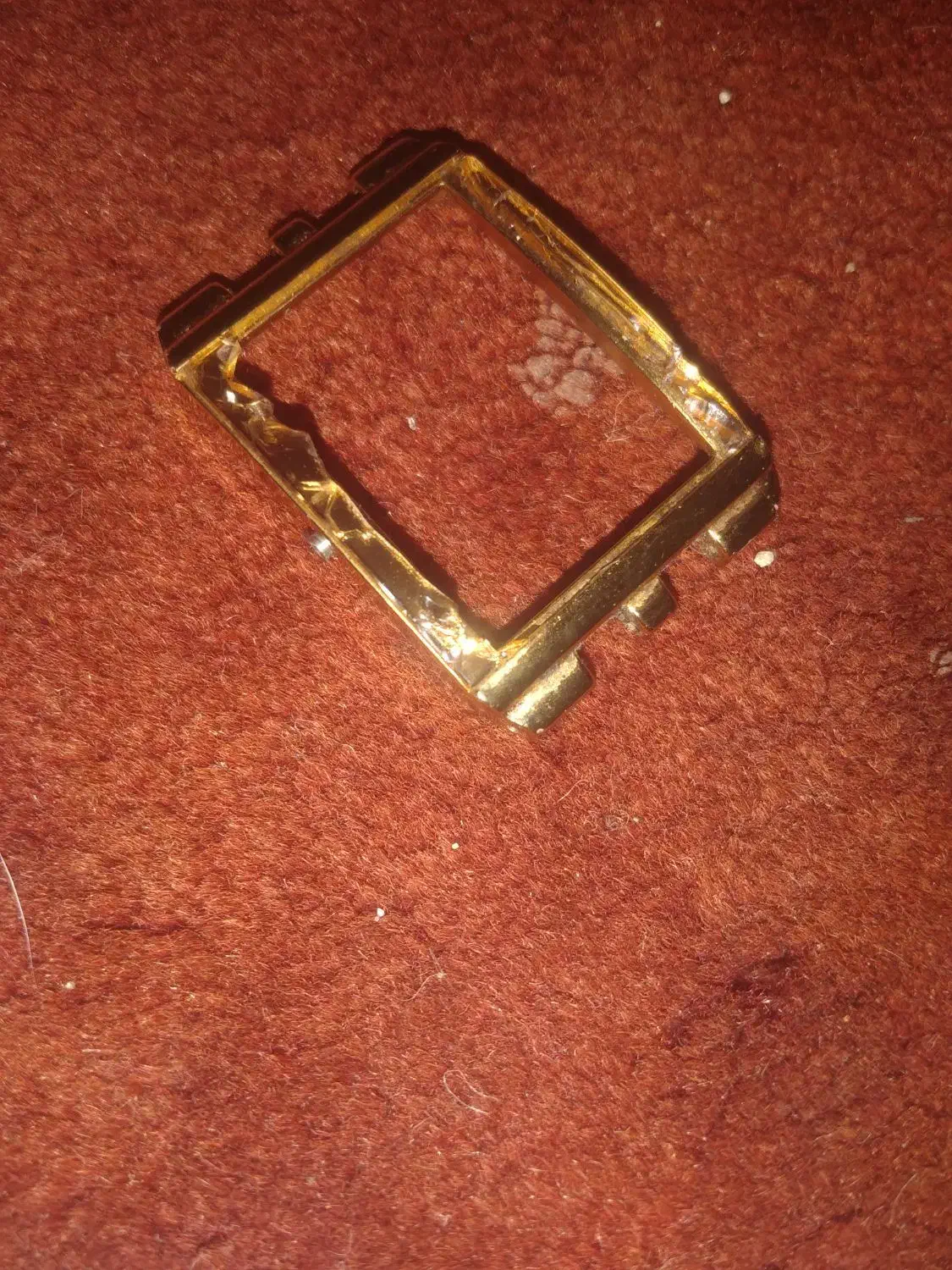 قاب ساعت روکش طلا|ساعت|کارون, |دیوار