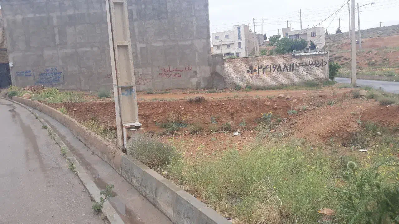 زمین تجاری سه بر ملکی آماده ساخت|فروش زمین و ملک کلنگی|شیراز, انجیره|دیوار