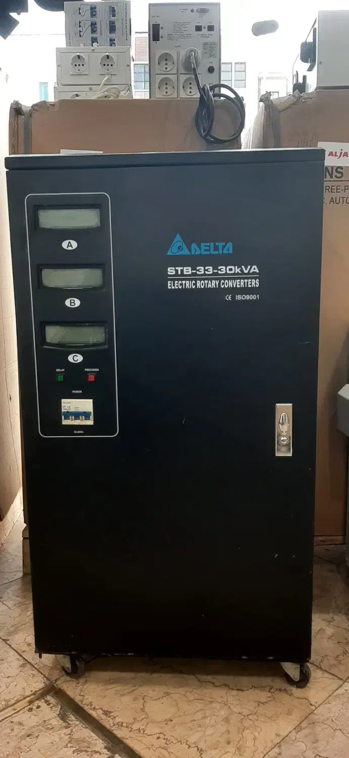 استابلایزر سه فاز صنعتی 30کاوا دلتا با ضمانت|قطعات و لوازم جانبی رایانه|کرج, ترمینال کلانتری|دیوار