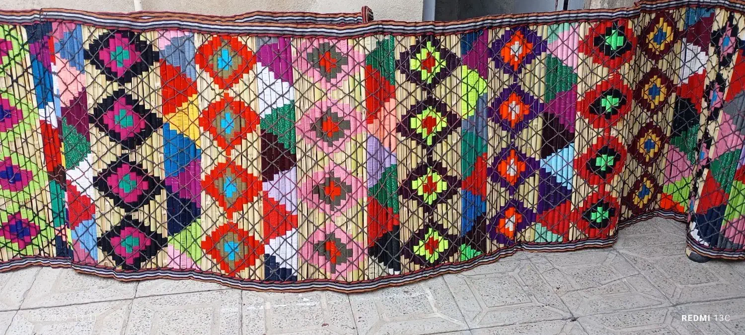 دو عدد چیت رنگی|فرش|ایلام, |دیوار