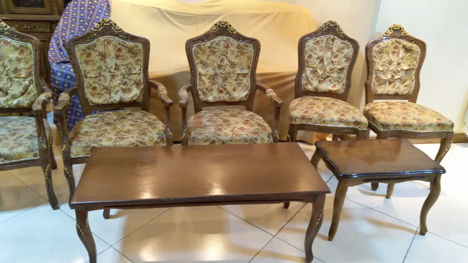 مبل ۹ نفره|مبلمان خانگی و میز عسلی|تهران, شهمیرزادی|دیوار