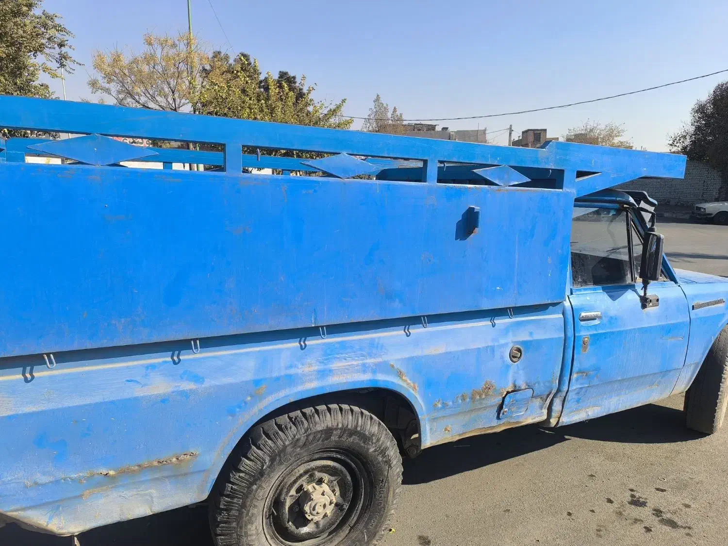 باربند شمالی قدیمی سنگین سپر عقب جلو در عقب|قطعات یدکی و لوازم جانبی|کرج, گلدشت|دیوار