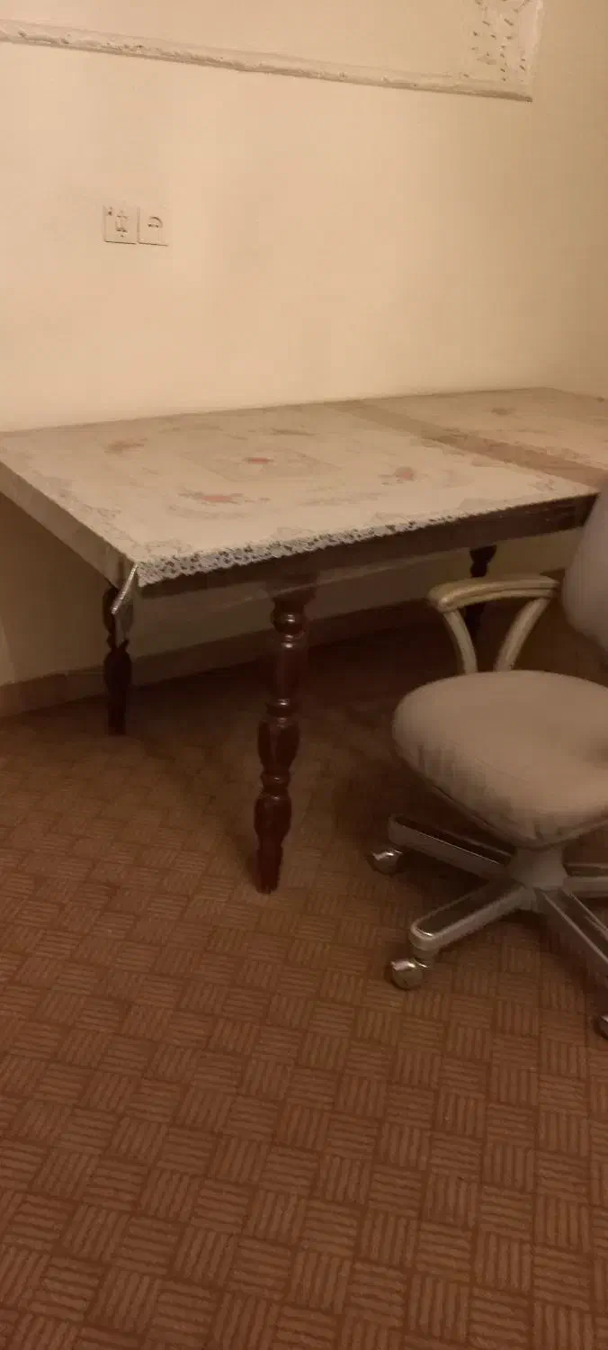 میز۸ نفره|میز و صندلی غذاخوری|شیراز, قالیشویی|دیوار