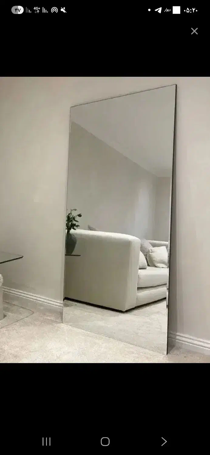 اینه قدی ،آینه بدون قاب|آینه|اهواز, معین زاده|دیوار