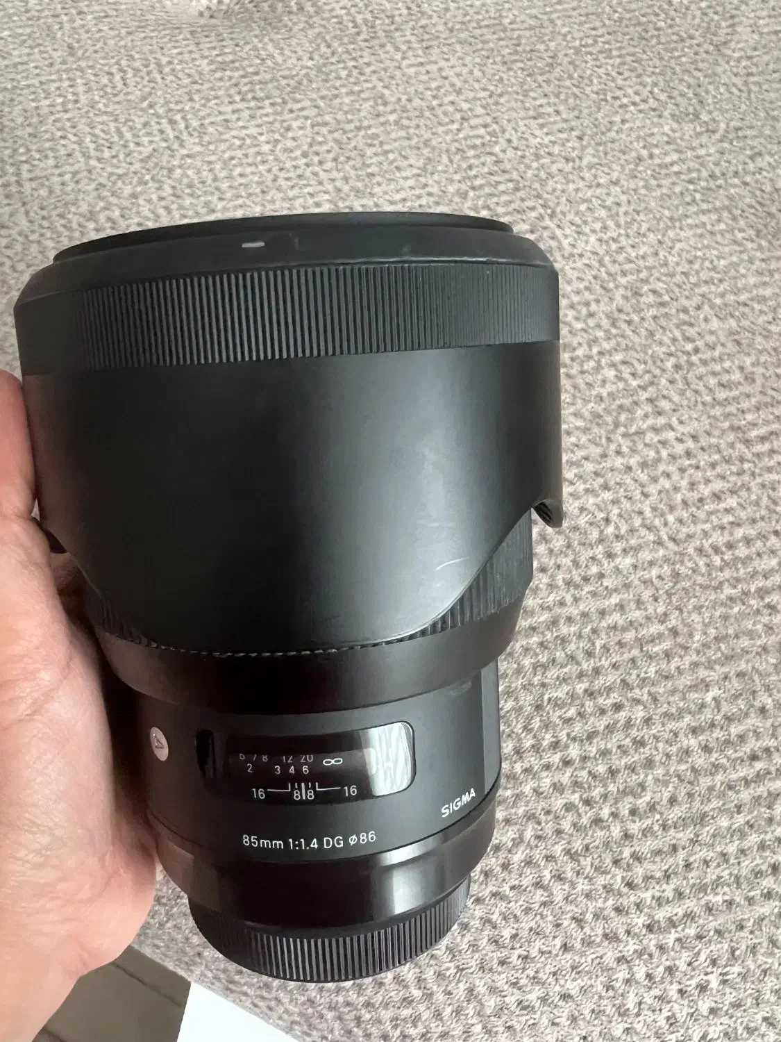 لنز کنون 85 f1/4 سیگما|دوربین عکاسی و فیلمبرداری|شیراز, زند|دیوار