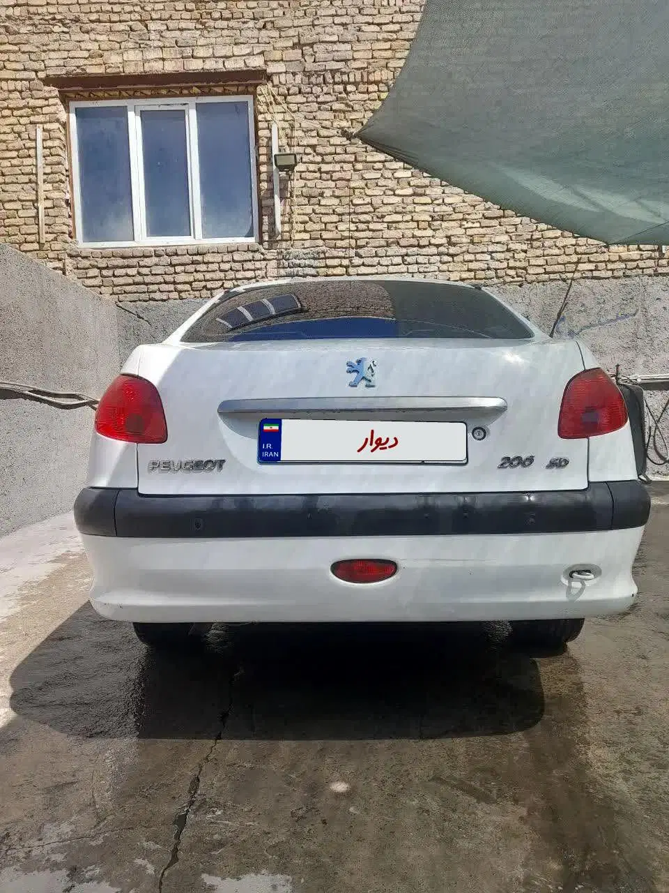 ۲۰۶ اس دی v8|خودرو سواری و وانت|زنجان, |دیوار