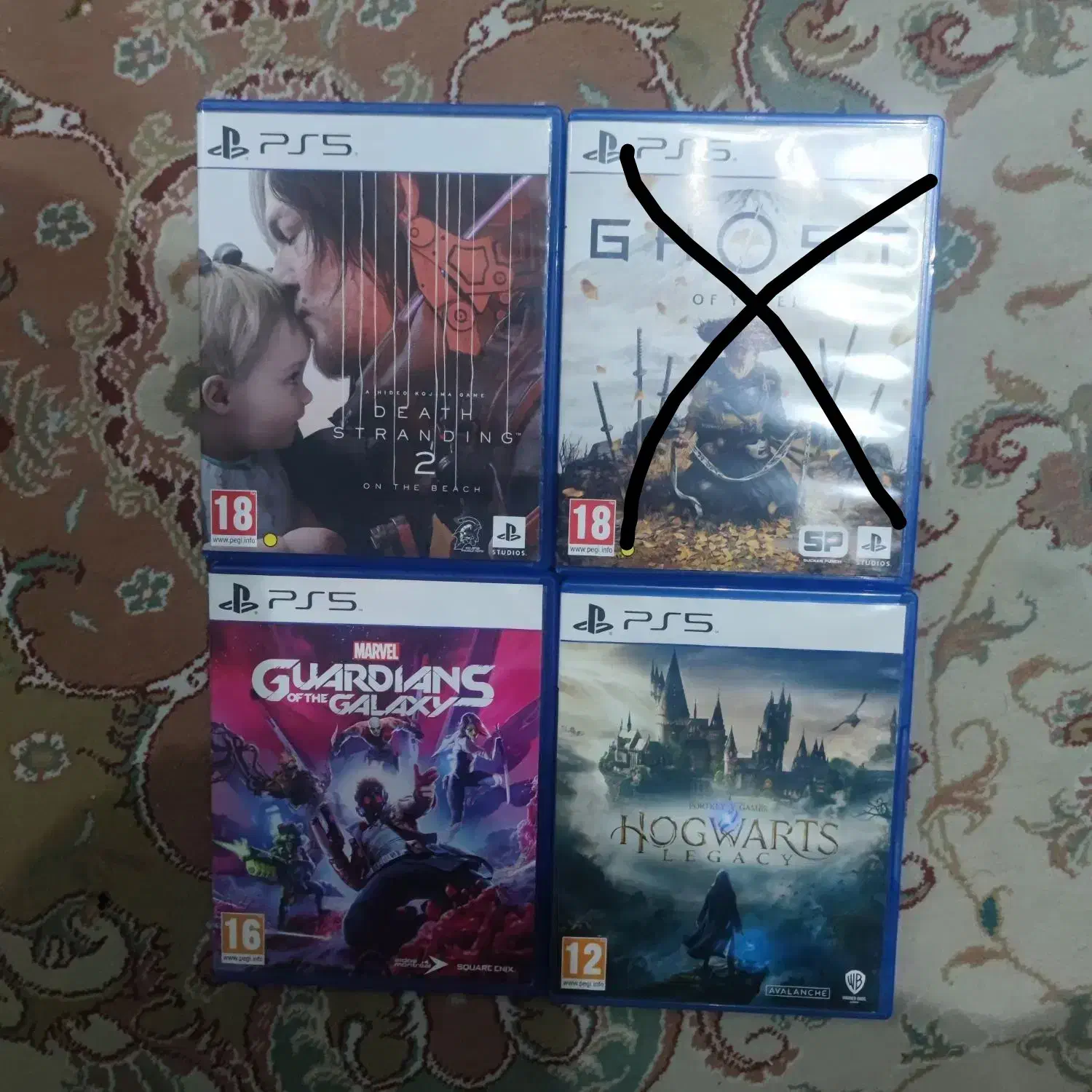 فروش بازی hogwarts ps5 و Death stranding 2|کنسول، بازی ویدئویی و آنلاین|تهران, نیروی هوایی (پیروزی)|دیوار