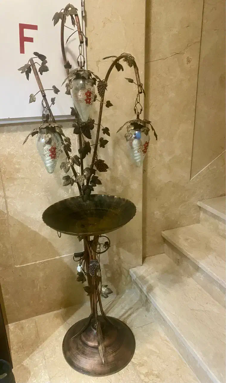 آباژور برنجی|چراغ خواب و آباژور|تهران, نظامآباد|دیوار