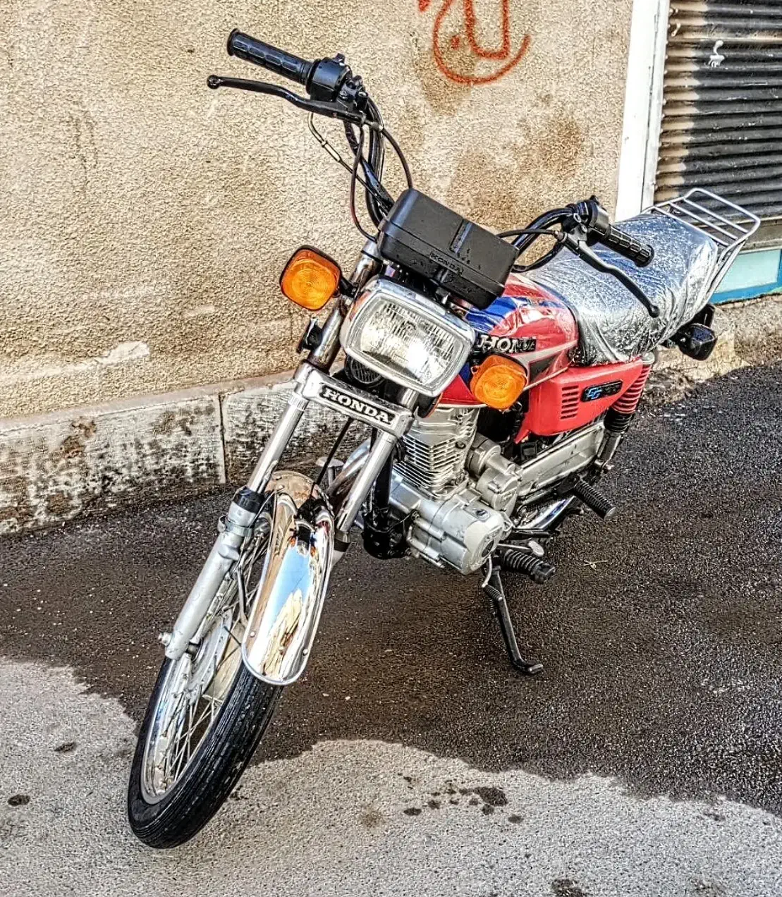 موتور ۱۲۵ استارتی مدل ۹۴ پنج دنده|موتورسیکلت|الوند, |دیوار