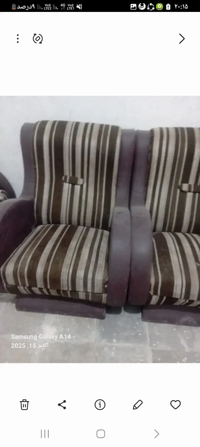 مبل هفت نفره|مبلمان خانگی و میز عسلی|سمنان, |دیوار