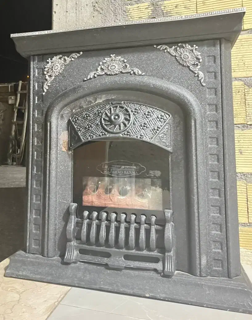 بخاری طرح شومینه|بخاری، هیتر، شومینه|نجف‌آباد, یزدانشهر|دیوار