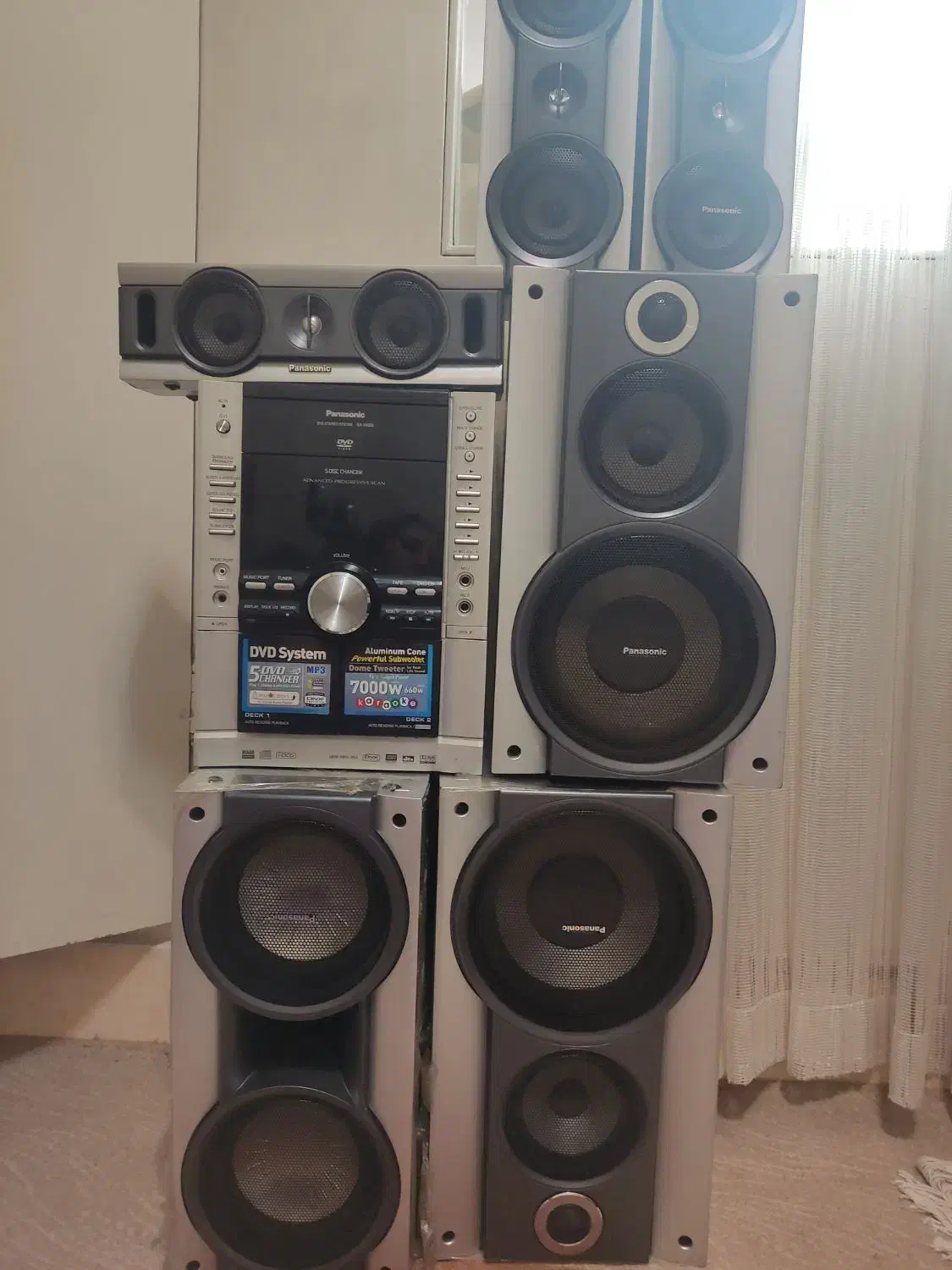 DvD پاناسونیک|پخشکننده DVD و ویدیو|تهران, شهرک آزادی|دیوار