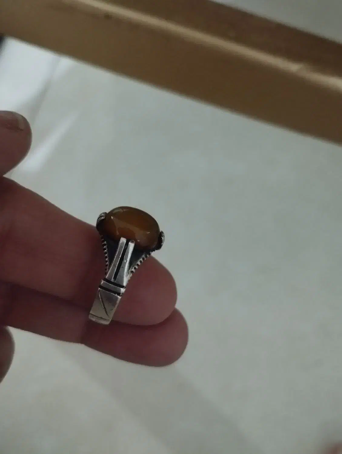 انگشتر نقره  با نگین|بدلیجات|رباط‌کریم, شهرک درخشان|دیوار