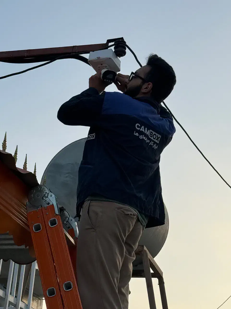 دوربین مداربسته دید در شب رنگی حرفه آیی|دوربین مداربسته|ایذه, |دیوار