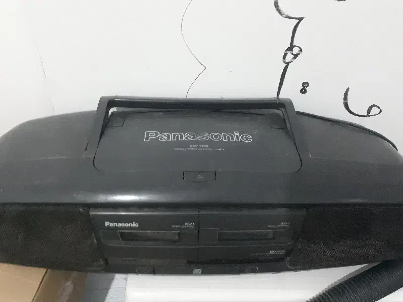 ضبط پاناسونیک اصلی دوکاست تصویری|سیستم صوتی خانگی|بیرجند, |دیوار