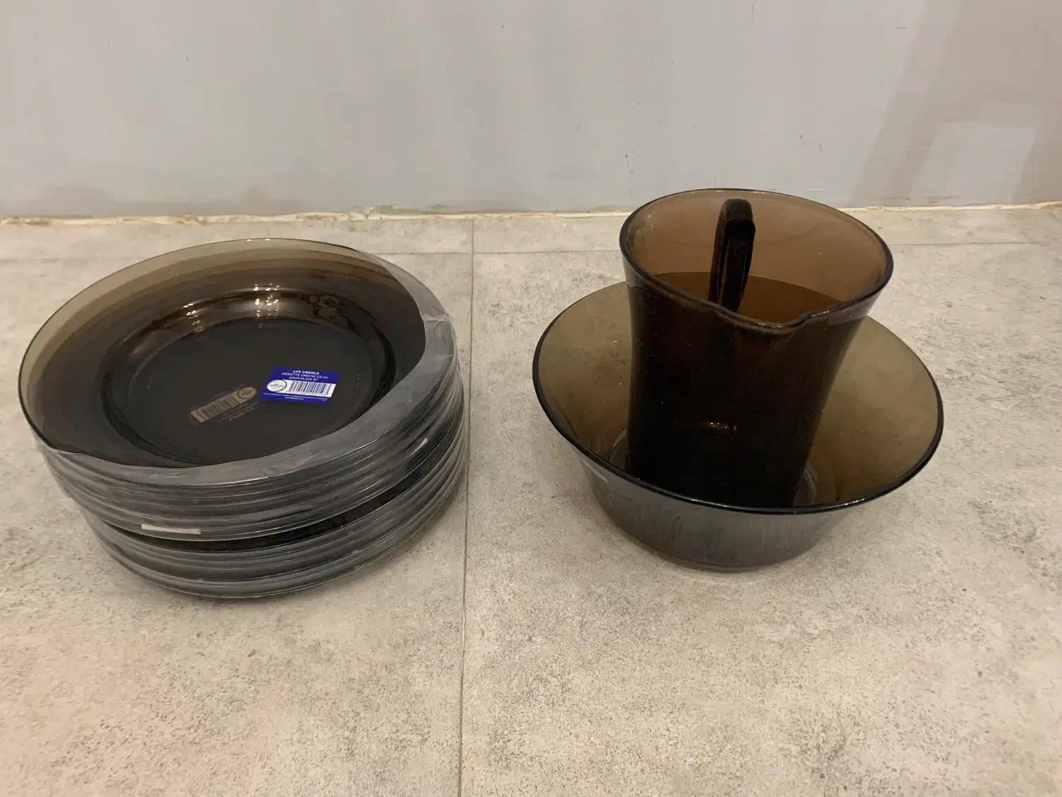 سرویس بلور ۱۴ پارچه|ظروف سرو و پذیرایی|نوشهر, |دیوار