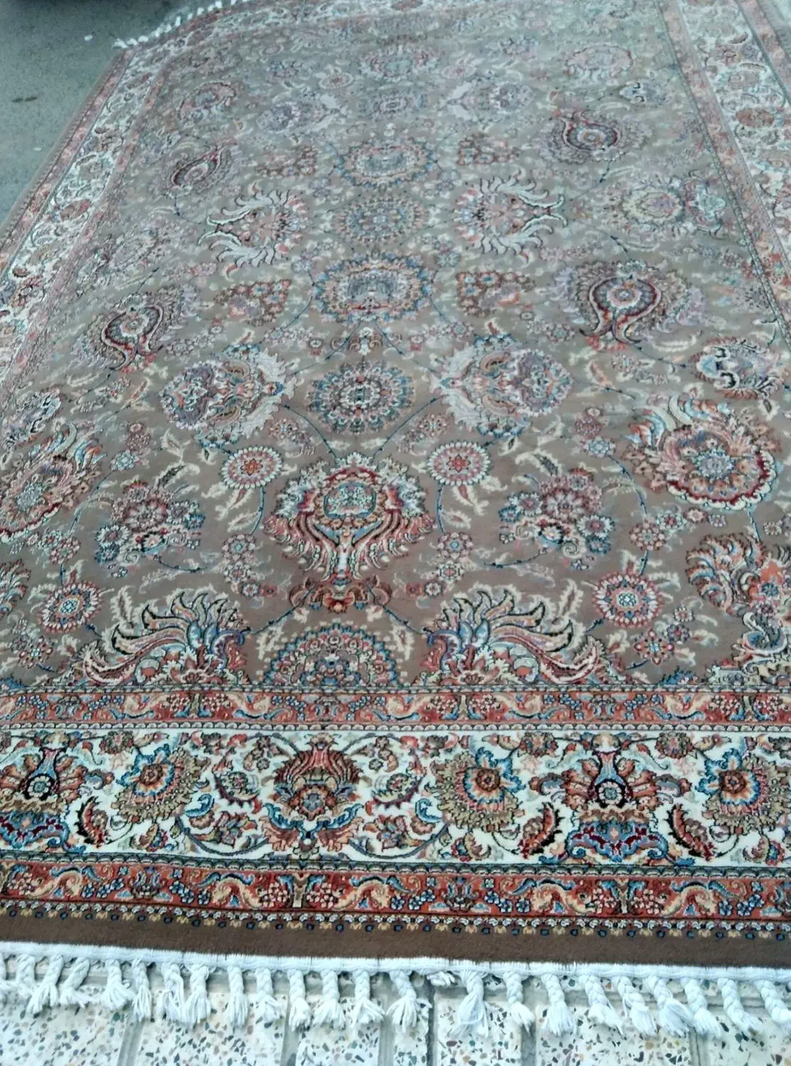 فرش جفت ۹متری ۷۰۰شانه اصل تراکم ۲۲۵۰ نخ سالم|فرش|تهران, امام زاده عبدالله|دیوار