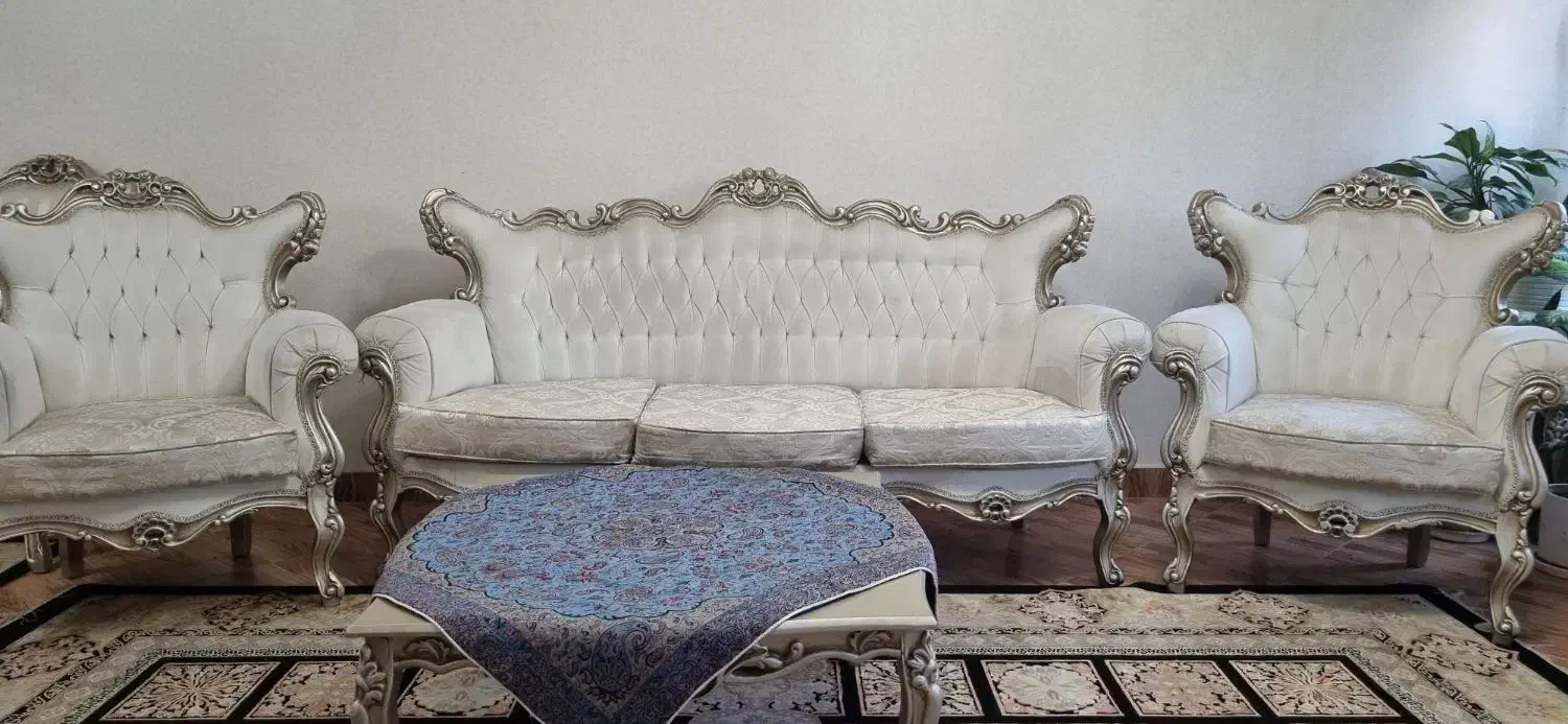 مبل استیل ۹ نفره|مبلمان خانگی و میز عسلی|تهران, شهرک دانشگاه|دیوار