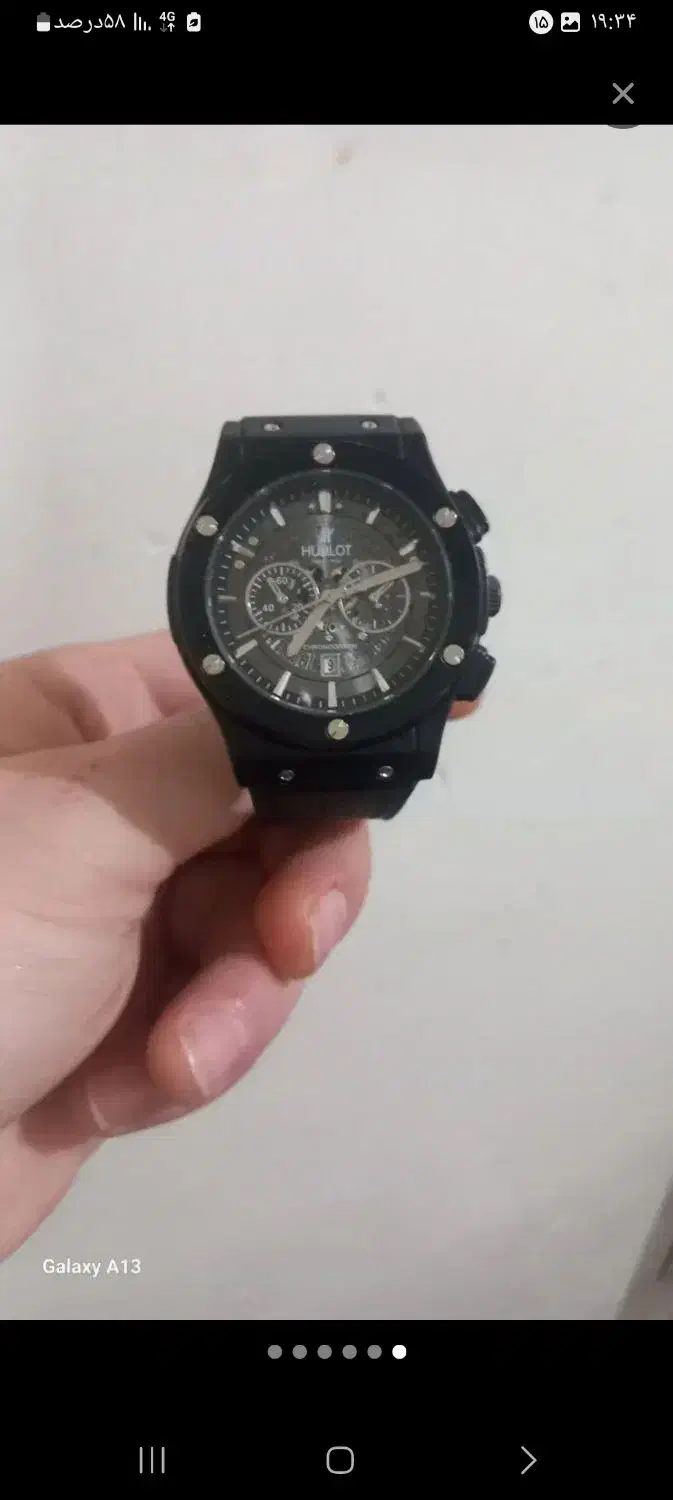 ساعت هابلوت با ساعت رولکس هم معاوضه میکنم|ساعت|بروجرد, |دیوار