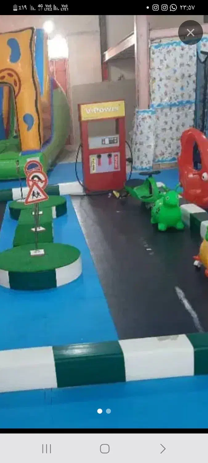 فروش پمپ بنزین کودکانه|اسباب‌‌بازی|نورآباد, |دیوار