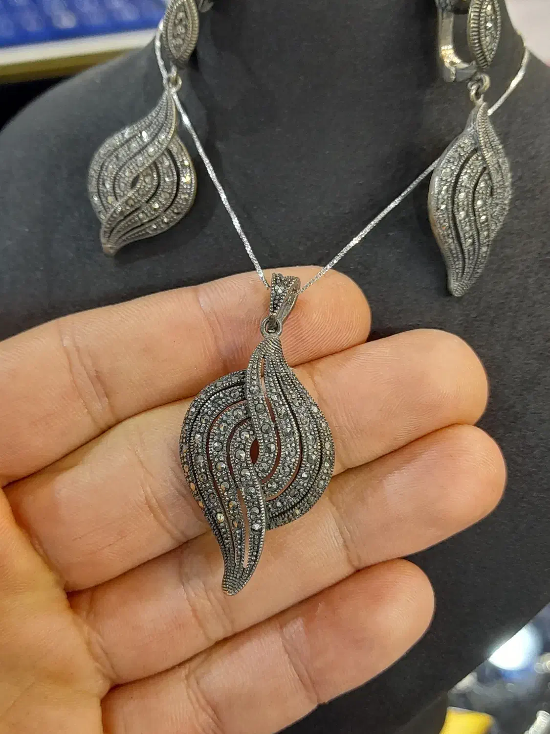 نیم ست نقره|جواهرات|تهران, تهرانپارس جنوبی|دیوار