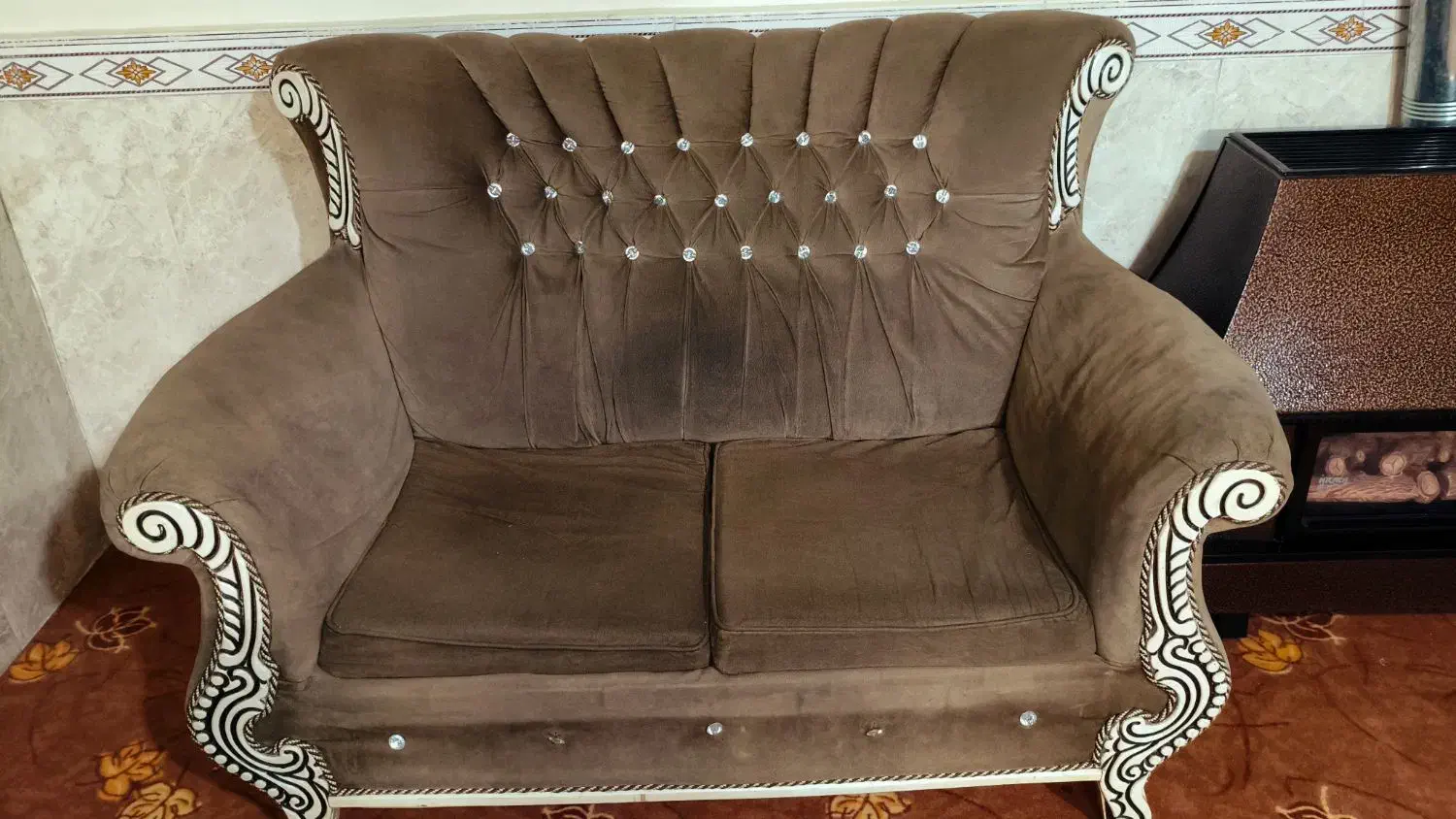 مبل 9 نفره راحتی قیمت توافقی|مبلمان خانگی و میز عسلی|بهارستان, |دیوار