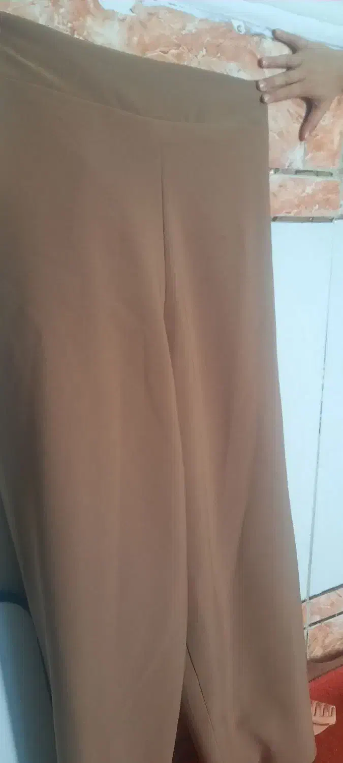 شلوار کرپ مازاراتی نسکافه ای نو نو سایز ۴۲،۴۴|لباس|اهواز, کوی علوی|دیوار