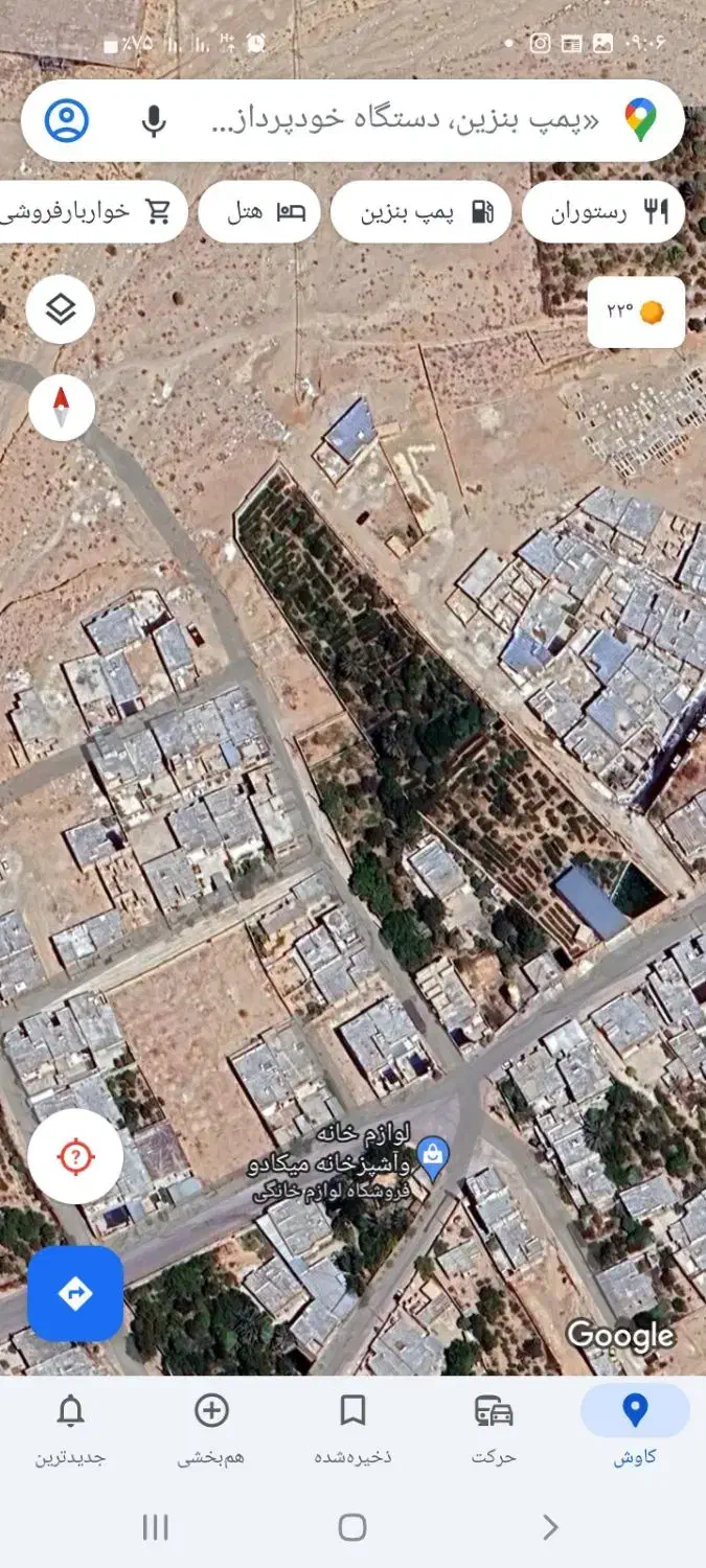 زمین تنگ کتویه|فروش زمین و ملک کلنگی|داراب, |دیوار