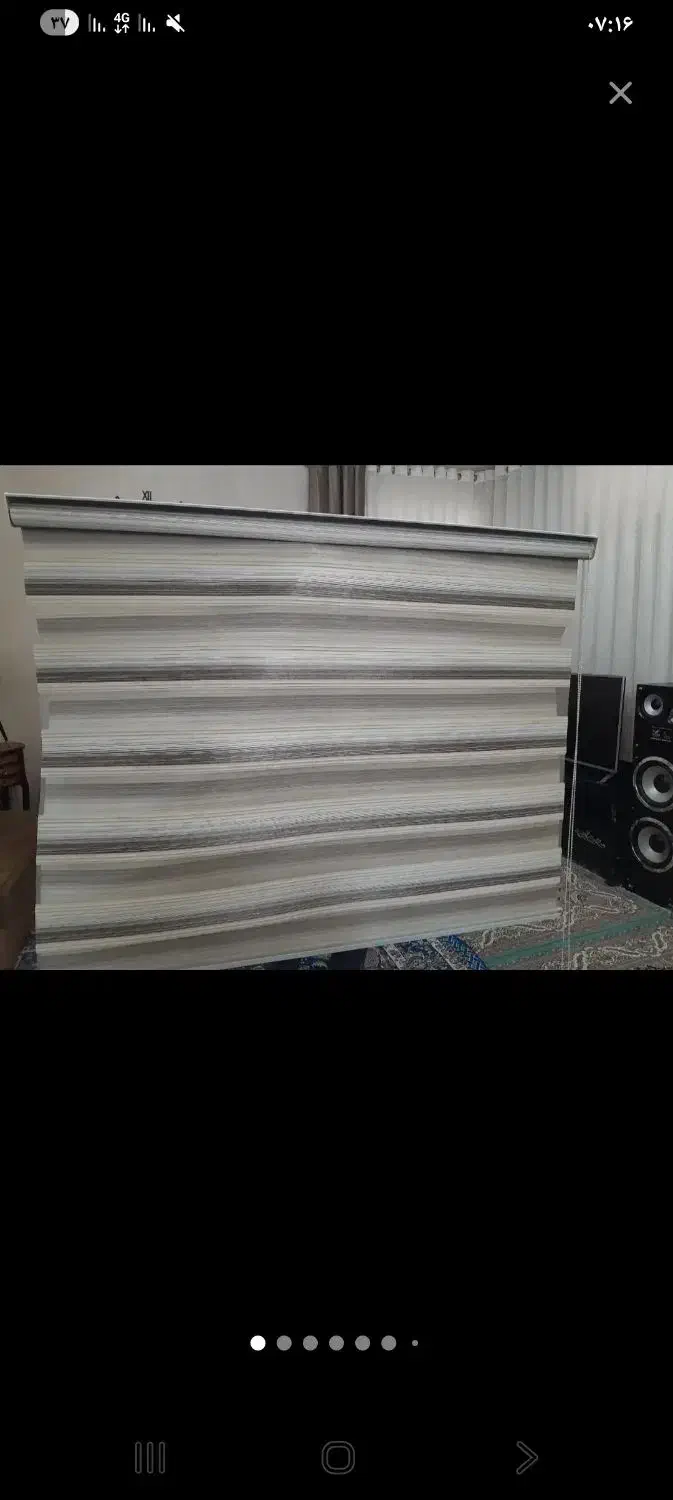 پرده زبرا سالم تمیز  ۲تا بخر یکیو رایگان ببر|پرده، رانر، رومیزی|اسکو, |دیوار