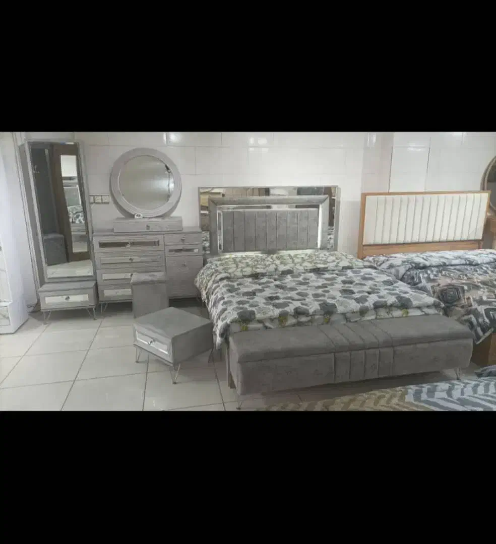 تختخواب تخت خواب و سرویس خواب نگین|تخت و سرویس خواب|یاسوج, |دیوار