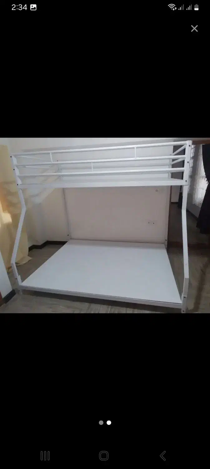 تخت دوطبقه|تخت و سرویس خواب|علی‌آباد کتول, |دیوار