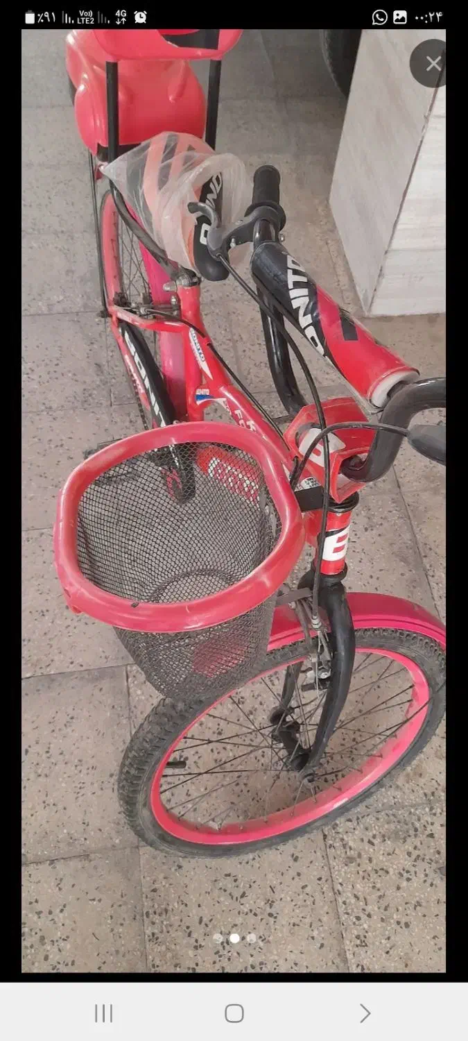 دوچرخه سایز ۲۰ دوخترانه مارک  BONITO|دوچرخه، اسکیت، اسکوتر|رباط‌کریم, رباط‌کریم|دیوار