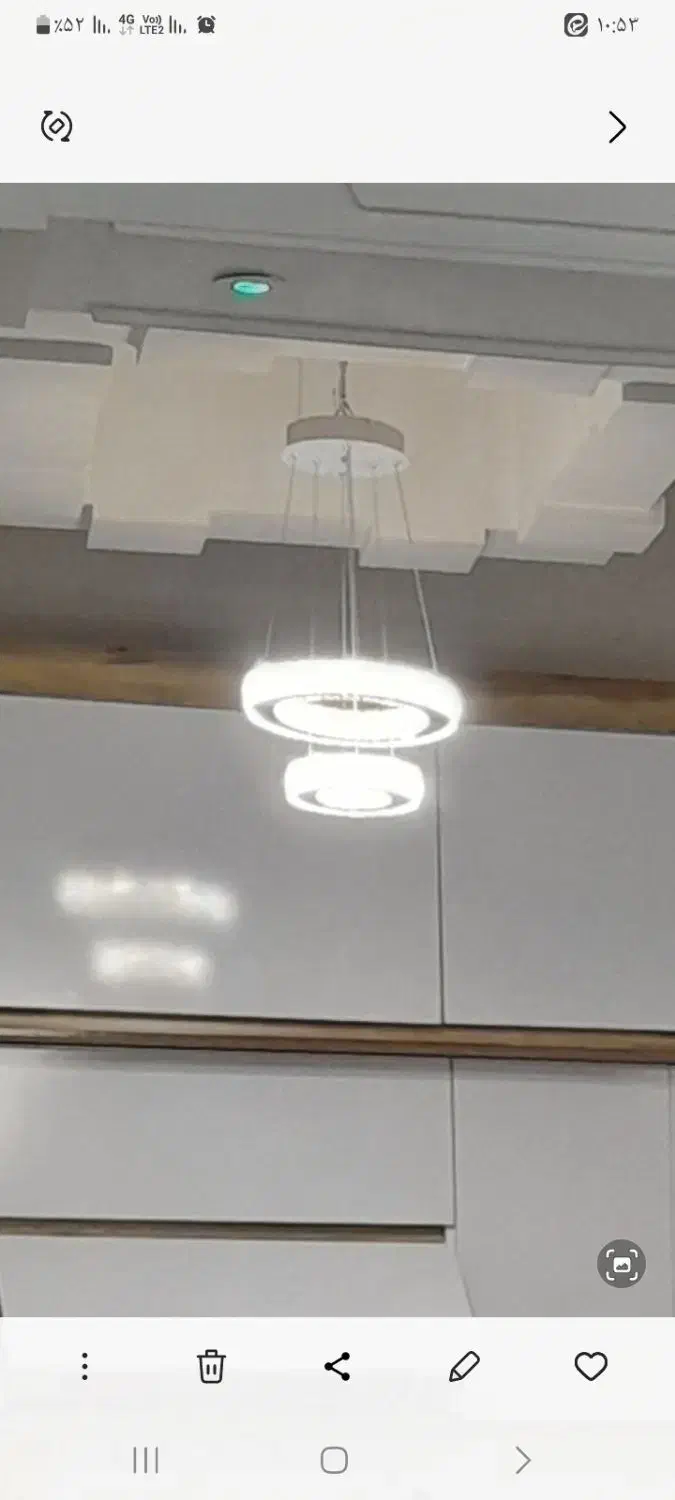 لوستر|لوستر و چراغ آویز|مشهد, طبرسی شمالی|دیوار