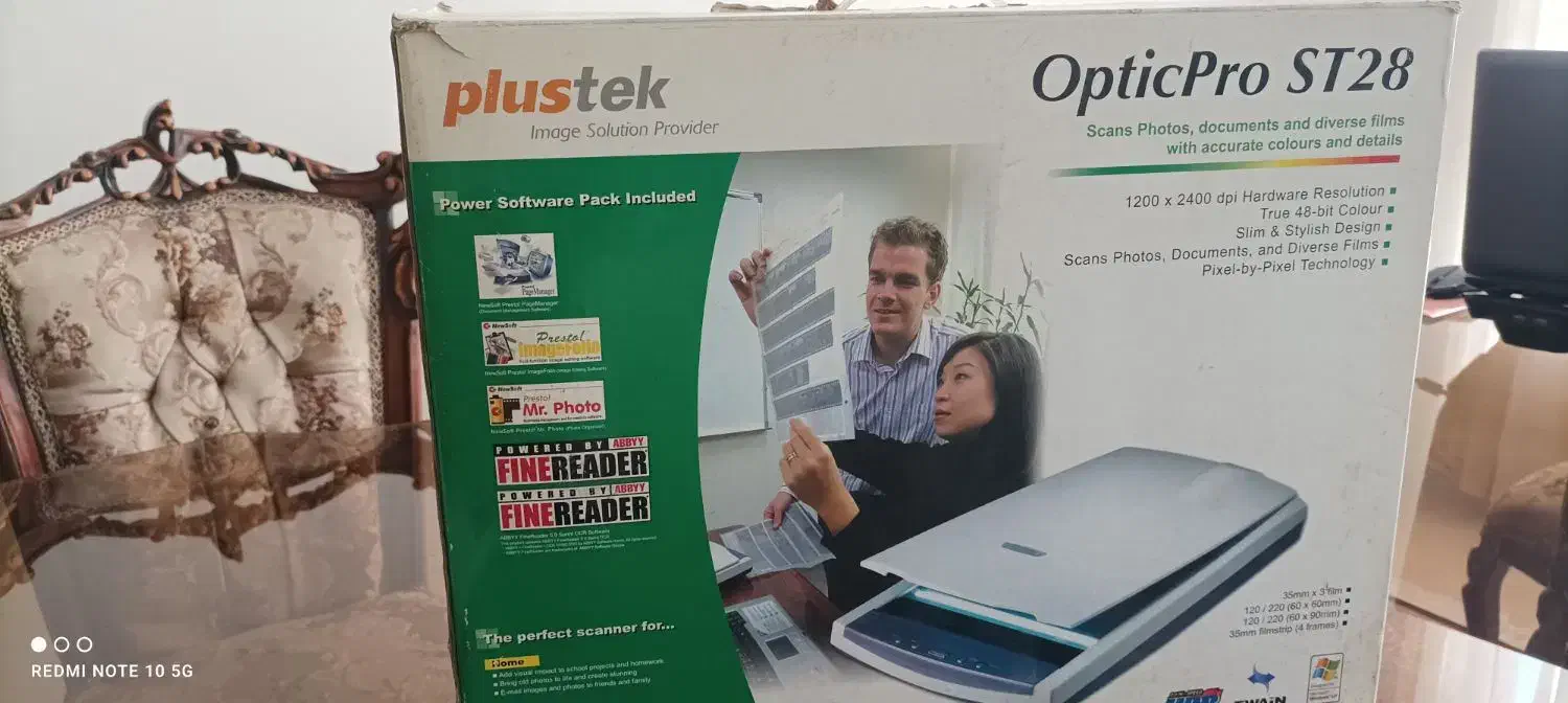 اسکنرplustek|پرینتر، اسکنر، کپی، فکس|تهران, المهدی|دیوار
