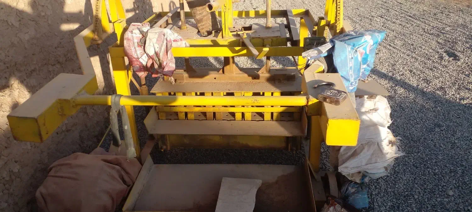 دستگاه بلوک ۱۹ در۳۸ بدون عیب ایراد .نو|مصالح و تجهیزات ساختمان|عطاملک, |دیوار