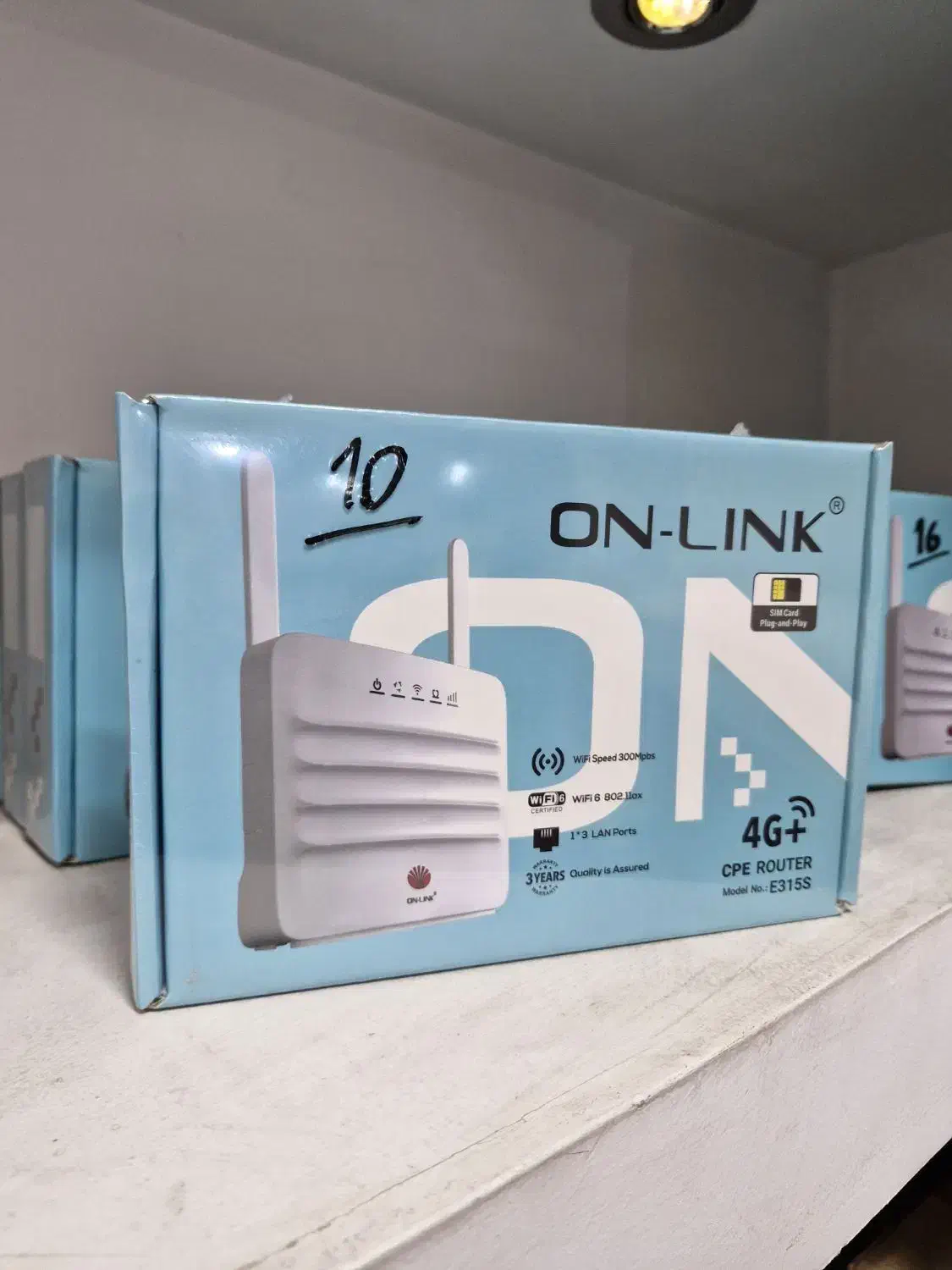 مودم سیم کارتی sky fiber به همراه بسته|مودم و تجهیزات شبکه|کرمان, |دیوار