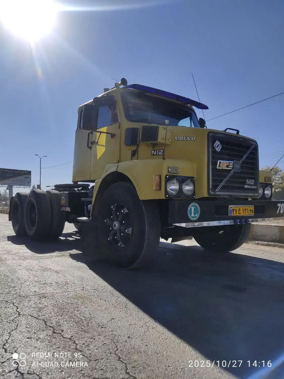 ولوو کشنده توپ طلا موتور اف|خودرو سنگین|ملایر, |دیوار