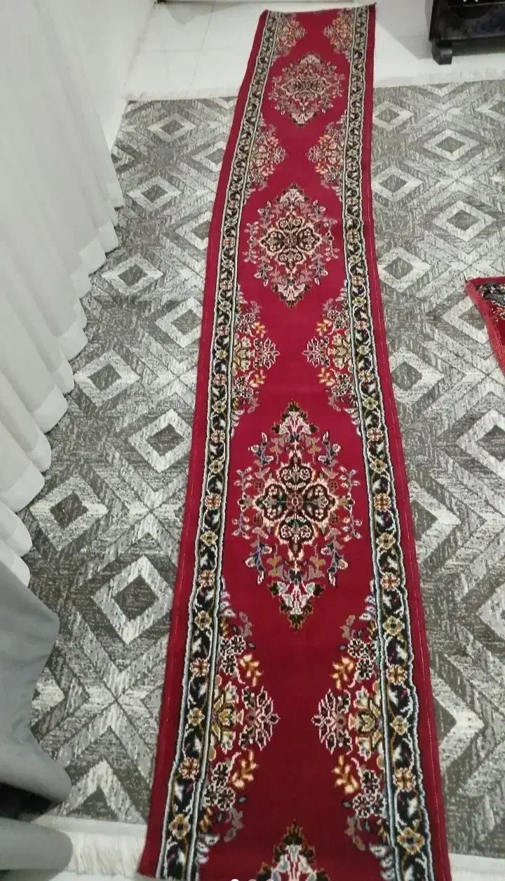 ۳ عدد کناره  قرمز|فرش|همدان, |دیوار