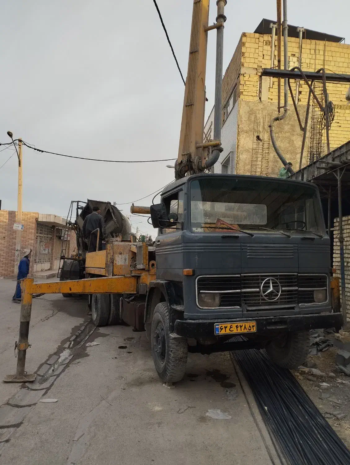 پمپ بتن هوایی 24متری شوینگ|ماشین‌آلات صنعتی|اصفهان, ملاصدرا|دیوار